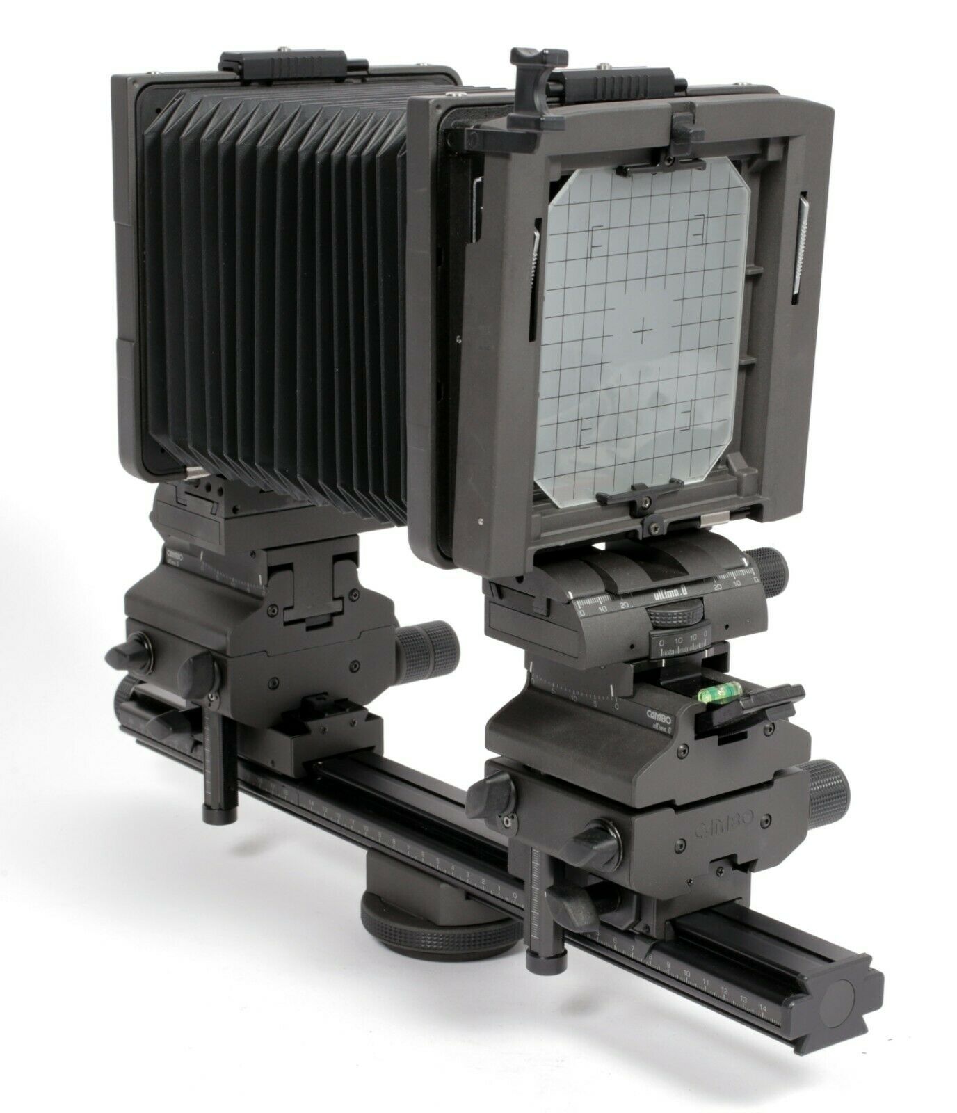 Cambo Ultima D 4X5 camera with upgraded back and extension rail